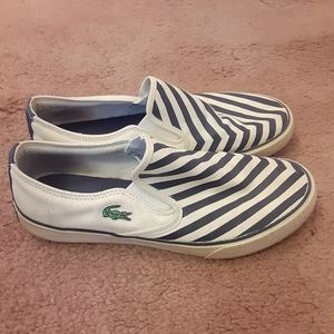 Mens Lacoste Slip Ons